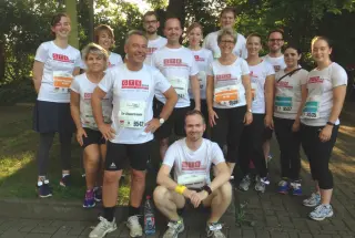 Unser "RUN"-Team am 13.08.2015 beim HRS BusinessRun Cologne
